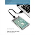 thumbnail image 1 of USB 3.0 External Hard Drive Enclosure 2.5 Inch SATA SSD External Hard Drive Case HDD Enclosure Clear Harddisk Boxs, 1 of 8