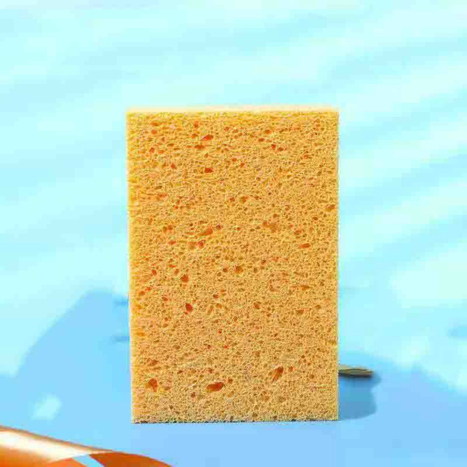 EGNMCR Thickened Wood Pulp Sponge Tile Cleaning Sponge Wipe Not Easy Rotten Wood Pulp Sponge scrub sponge