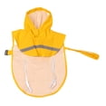 thumbnail image 2 of Dog Rain Jacket, Pet Raincoat Hooded Comfortable Reflective Light Weight  for Outdoor for Camping, 2 of 7