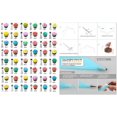 thumbnail image 4 of yeacher 106-Piece Professional Cake Decorating Kit with Turntable, Piping Nozzles, and Tools for Beginners & Experts (Purple Base), 4 of 6