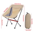 thumbnail image 2 of PRETXORVE Folding 7075 Aluminum Alloy Convenient Lazy Backrest Leisure Home Camp, 2 of 2