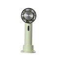 thumbnail image 1 of Baohd Cooling Fan Personal Rechargeable Adjustable Portable Handheld Ice Compress Plastic Electronic Multifunctional Air Cooler Green, 1 of 6