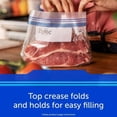 thumbnail image 4 of Ziploc® Freezer Bags with Stay Open Technology, Medium, 75 Bags, 4 of 4