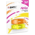 thumbnail image 1 of EMTEC USB 2.0 C410 NEON 32GB 2PK, 1 of 2