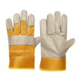 thumbnail image 1 of S SERENABLE Cowhide Welding Work Gloves Welding Accessories Protection Gloves Wear Resistant Beige, 1 of 6