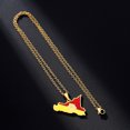 thumbnail image 4 of maskred Pendentif en Acier Inoxydable Or pour Tous les Âges avec Style Toute Occasion Or 1Set, 4 of 6