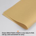 thumbnail image 3 of Unique Bargains 14 Count Cross Stitch Cloth 20 by 28 Inch Embroidery Fabric, Khaki, 3 of 6