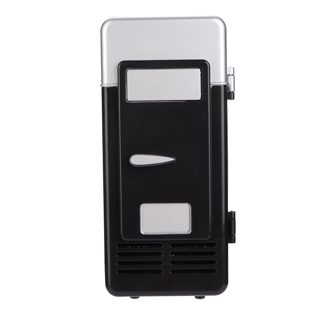 Portable Small Refrigerator, Built-in LED Light Compact Refrigerator, For Office Car