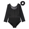 thumbnail image 2 of Justice Girls' Two Piece Long-Sleeve Leotard Set, 2 of 3