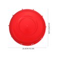 thumbnail image 3 of LOVEVER Chemical Barrel Sealing Cover Screw Lid for 5 Gallon Bucket Replacement Lids Cap Wear-resistant Accessory Red, 3 of 6