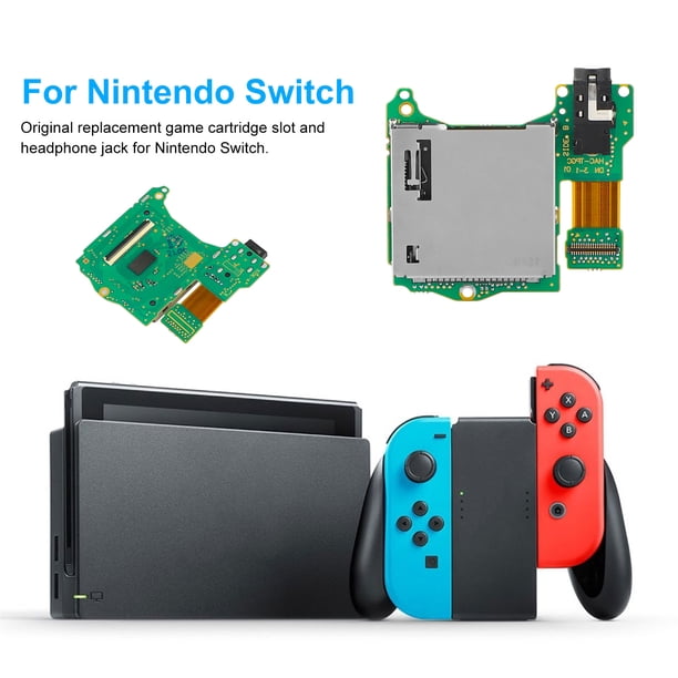 Game Cartridge Card Reader Slot, TSV Switch Headphone Jack