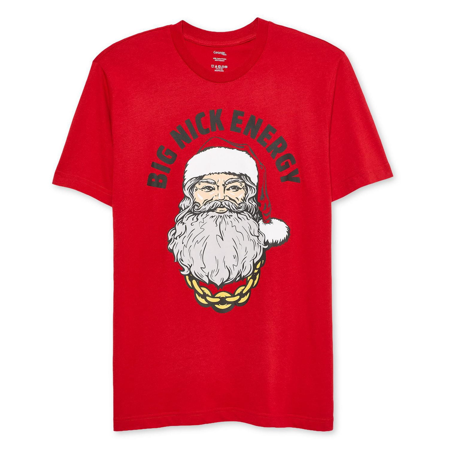 George Men's Holiday T-Shirt