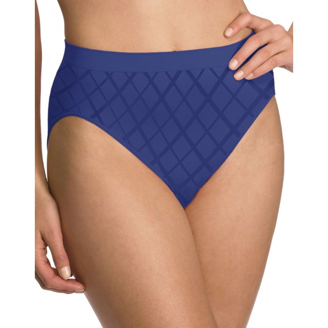 Bali Womens Comfort Revolution Microfiber Seamless Hi Cut Panty - Best-Seller,