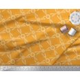 thumbnail image 3 of Soimoi Moss Georgette Fabric Dots & Circle Geometric Printed Fabric 1 Yard 42 Inch Wide, 3 of 5