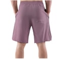 thumbnail image 4 of TopLLC Mens Shorts, Man Shorts Men's Solid Color Casual Drawstring Elastic Sweat Running Fitness Shorts, 4 of 4