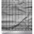 thumbnail image 1 of Soimoi Rayon Crepe Fabric Window Pane Check Print Fabric by Yard 46 Inch Wide, 1 of 3