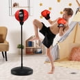 thumbnail image 2 of Costway Kids Punching Bag Toy Set Adjustable Stand Boxing Glove Speed Ball w/ Pump New, 2 of 10