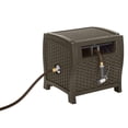 thumbnail image 2 of Suncast Slide Trakza Manual Hose Hideaway Reel – 175 ft. Capacity, Resin, Java”, 2 of 7