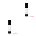 thumbnail image 1 of QualitChoice Portable Empty Lotion Cosmetic Storage Bottle Transparent Body Cosmetic Travel Container, 30ml 80ml 2Set, 1 of 6