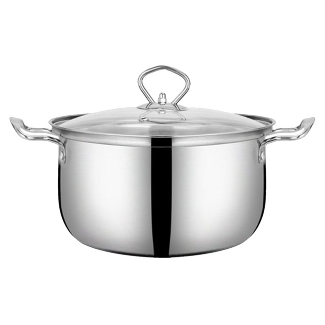 Kitchen Stockpot Soup Pot Noodle Cooking Pot Restaurant Pot Kitchen Supply Stainless Steel Stockpot