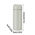 thumbnail image 3 of TopLLC Kitchen Gadgets, Kitchen Accessories 316 Stainless Steel Small Capacity Mini Insulated Cup With High Appearance Compact And Portable Water Cup Stainless Steel Insulated Cup Insulated water cup, 3 of 6