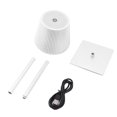 thumbnail image 2 of LED Cordless Table Lamp 3600mAh Rechargeable Battery, 3 Color Stepless Dimming, Portable Bedside Lamp For Bars, Bedroom, Restaurants, Reading, 2 of 8