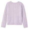 thumbnail image 2 of George Girls' Cable Knit Sweater, 2 of 2