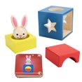 thumbnail image 2 of Gupbes Interactive Toy,Baby Wooden Puzzle Block Box Toys Educational Interactive Toy For Children Kid, 2 of 8