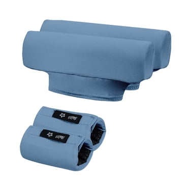 Coussinets Universels pour Béquilles d'Aisselle avec Poignées, Rembourrés, Accessoires pour Béquilles pour Adultes