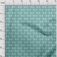 thumbnail image 2 of oneOone Viscose Chiffon Fabric Leaves & Floral Block Printed Fabric 1 Yard 42 Inch Wide, 2 of 5