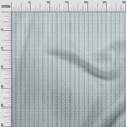 thumbnail image 2 of oneOone Viscose Chiffon Fabric Dotted Chevron & Leaves Block Printed Fabric 1 Yard 42 Inch Wide, 2 of 4