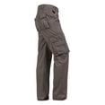 thumbnail image 4 of Yuyuzo Mens Cargo Pants Plus Size Straight Leg Low Waisted Trousers with Multi Pockets Classic Cargos Solid Color, 4 of 5