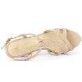 thumbnail image 4 of BLISSFUL STEP Women's T Strap Slingback Platform Heeled Sandals, 4 of 7