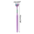 thumbnail image 2 of RYRDWP Adult Three-sided Toothbrush Men And Women Clean Soft Bristle Toothbrush Adult Toothbrush, 2 of 2