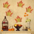 thumbnail image 1 of Yhmxh Home Decor Home Essentials Home Goods Home Accessories Simulated Maple Leaf Fall Classroom Decoration Maple Leaf Halloween Party Decoration Maple Leaf 50pcs Simulated Maple Leaf, 1 of 6