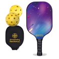 thumbnail image 1 of Pickleball Factory PB00053-10-G Usapa Pickleball Paddles - Triangles Best Pickleball Rackets, Tennis Pickleball Court Pickleball Elbow, Glassfiber Graphite, 1 of 1