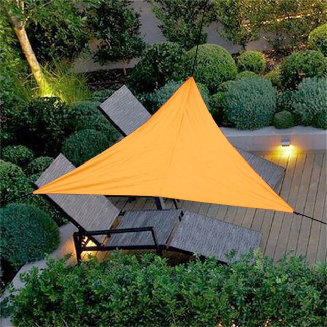 Yhmxh Closet Organizers and Storage Sun Shade Garden Patio Awning Block Easy To Intall Triangular Curtain