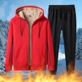 thumbnail image 1 of Birdeem Solid Hooded Casual Sports Large Size Plush Set, 1 of 1