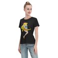 thumbnail image 4 of T-Shirt Basique à Manches Courtes pour Femmes Sailor Moon Aino Minako, 4 of 6