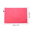 thumbnail image 2 of Unique Bargains Waterproof Zipper File Bags, A4 Document Holders for Office, Pink 3 Pack, 2 of 6