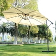 thumbnail image 1 of Outsunny 10’ Diameter Deluxe Patio Umbrella, 1 of 10