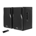 thumbnail image 1 of Edifier R1380T Powered Bookshelf Speakers, 2.0 Stereo Active Near Field Monitors, Studio Monitor Speaker, 42 Watts RMS - Black (Pair), 1 of 6