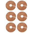 thumbnail image 1 of RuiJiao Liquidation 6 Pcs Housses de Pots en Disque de Paillage Noix de Coco Tapis de Disque Housse de Protection Hivernale, 1 of 1