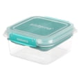 thumbnail image 1 of Sistema To Go Stax Leakproof Food Storage Container, 1.15 L, Airtight, Stackable, Easy Locking Clips, BPA-Free, Blue OR Teal (Colour Not Selectable), 1 of 7