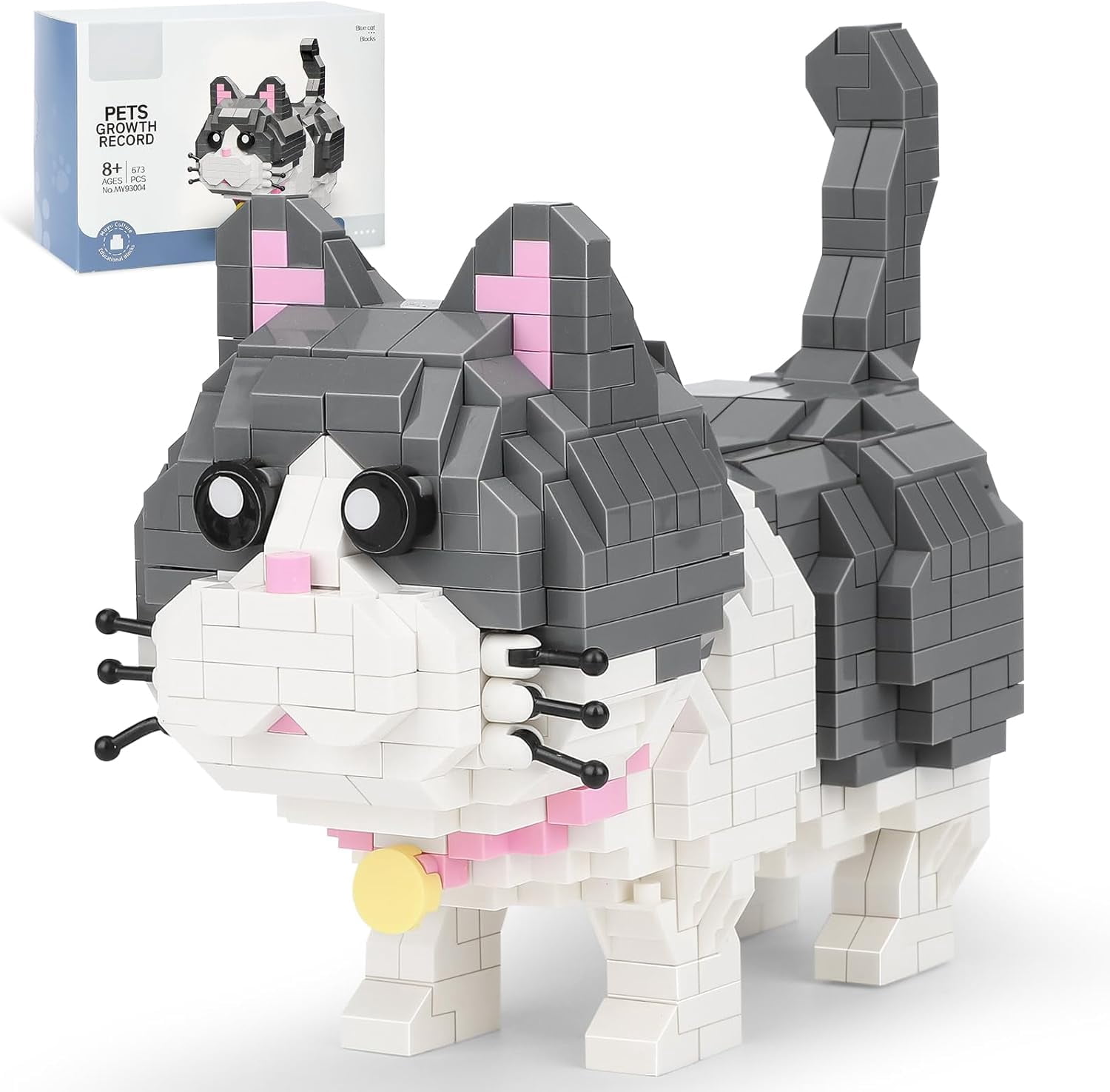 Cute Panda Mini Building Blocks Sets for Goodie Bags, Not Compatible with Lego Animals, 1325 PCS Micro Mini Building Toy Bricks for Adults, Party Favors for Kids Boys Girls 12-14