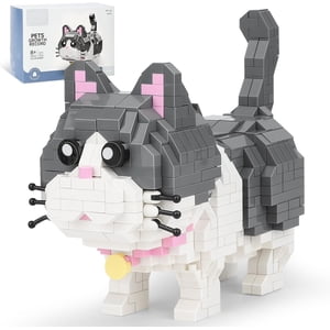 Cute Panda Mini Building Blocks Sets for Goodie Bags, Not Compatible with Lego Animals, 1325 PCS Micro Mini Building Toy Bricks for Adults, Party Favors for Kids Boys Girls 12-14