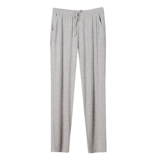 Dagugfen Mens Pajama Pants Drawstring Ruched Elastic Waist Loose Lightweight Comfy Loungewear Trousers