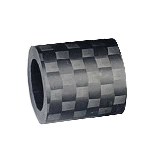 jinwen Bague de Queue de Billard, Remplacement de Bague de Queue de Piscine en Fibre de Carbone Portable, Outil de Réparation Léger Tube de Pointe de Snooker 14x14mm