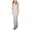 White, variant on fartey Party Dress for Women Sparkly Sequin Side Split Hem Tunic Maxi Dresses Spaghetti Strap Sleeveless Solid Color Sundress