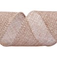 thumbnail image 2 of Joycrosso Burlap Wired Edge Ribbon 2 inch x 10 Yards, Natural, Ideal for Crafting, Gift Wrapping, Wreath, Christmas Tree, and Rustic Wedding Decorations, 2 of 4